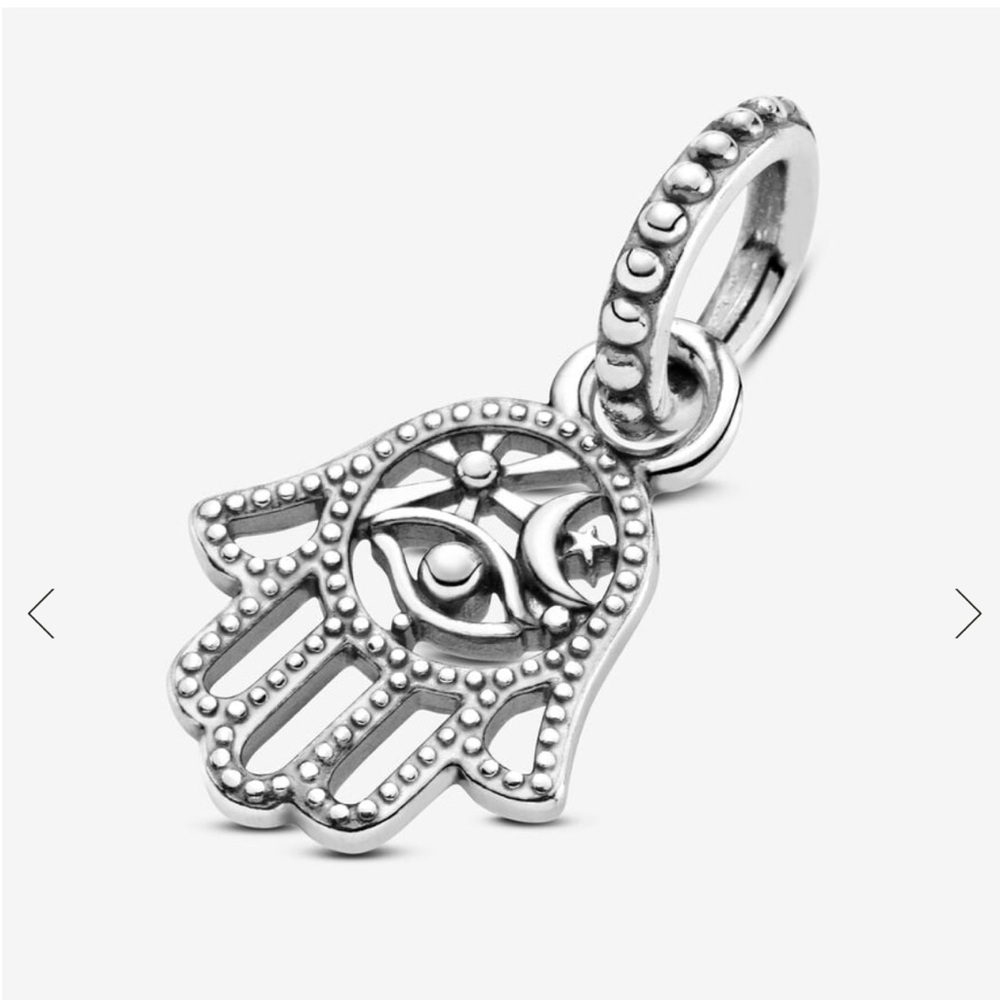 Protective Hamsa Hand Dangle Charm